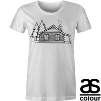 AS Colour - Women's Wafer Crew Tee (Slim Fit) Thumbnail