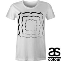 AS Colour - Women's Wafer Crew Tee (Slim Fit) Thumbnail