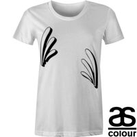 AS Colour - Women's Wafer Crew Tee (Slim Fit) Thumbnail