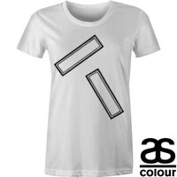 AS Colour - Women's Wafer Crew Tee (Slim Fit) Thumbnail