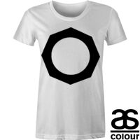 AS Colour - Women's Wafer Crew Tee (Slim Fit) Thumbnail
