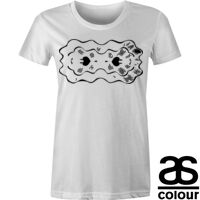 AS Colour - Women's Wafer Crew Tee (Slim Fit) Thumbnail