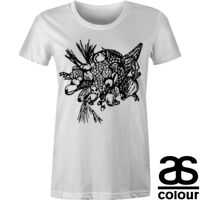 AS Colour - Women's Wafer Crew Tee (Slim Fit) Thumbnail