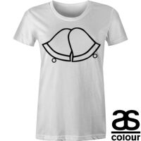 AS Colour - Women's Wafer Crew Tee (Slim Fit) Thumbnail