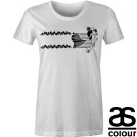 AS Colour - Women's Wafer Crew Tee (Slim Fit) Thumbnail