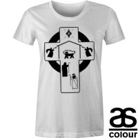 AS Colour - Women's Wafer Crew Tee (Slim Fit) Thumbnail