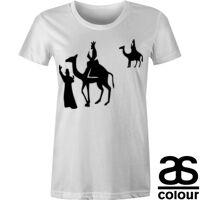 AS Colour - Women's Wafer Crew Tee (Slim Fit) Thumbnail
