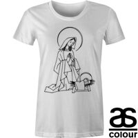 AS Colour - Women's Wafer Crew Tee (Slim Fit) Thumbnail
