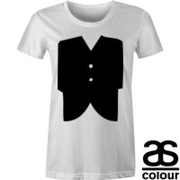 AS Colour - Women's Wafer Crew Tee (Slim Fit) Thumbnail