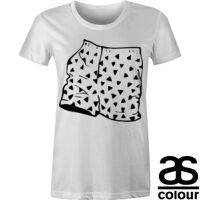 AS Colour - Women's Wafer Crew Tee (Slim Fit) Thumbnail