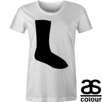 AS Colour - Women's Wafer Crew Tee (Slim Fit) Thumbnail