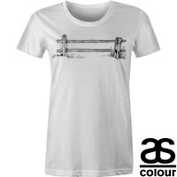 AS Colour - Women's Wafer Crew Tee (Slim Fit) Thumbnail