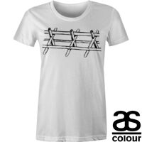 AS Colour - Women's Wafer Crew Tee (Slim Fit) Thumbnail