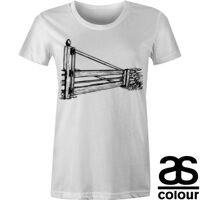 AS Colour - Women's Wafer Crew Tee (Slim Fit) Thumbnail