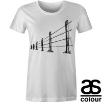 AS Colour - Women's Wafer Crew Tee (Slim Fit) Thumbnail