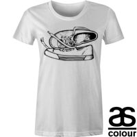 AS Colour - Women's Wafer Crew Tee (Slim Fit) Thumbnail