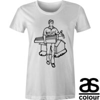 AS Colour - Women's Wafer Crew Tee (Slim Fit) Thumbnail