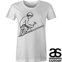AS Colour - Women's Wafer Crew Tee (Slim Fit) Thumbnail