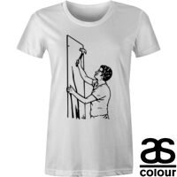 AS Colour - Women's Wafer Crew Tee (Slim Fit) Thumbnail