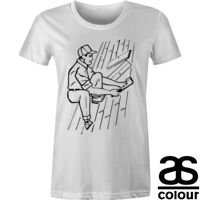 AS Colour - Women's Wafer Crew Tee (Slim Fit) Thumbnail