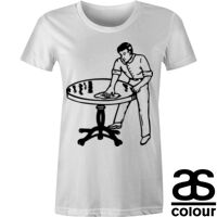 AS Colour - Women's Wafer Crew Tee (Slim Fit) Thumbnail