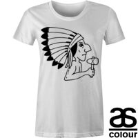 AS Colour - Women's Wafer Crew Tee (Slim Fit) Thumbnail