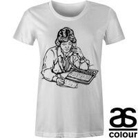 AS Colour - Women's Wafer Crew Tee (Slim Fit) Thumbnail