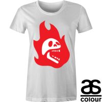AS Colour - Women's Wafer Crew Tee (Slim Fit) Thumbnail