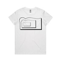 AS Colour - Women's Maple Crew Tee (Regular Fit) Thumbnail