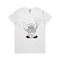 AS Colour - Women's Maple Crew Tee (Regular Fit) Thumbnail