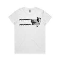 AS Colour - Women's Maple Crew Tee (Regular Fit) Thumbnail