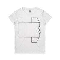 AS Colour - Women's Maple Crew Tee (Regular Fit) Thumbnail