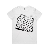 AS Colour - Women's Maple Crew Tee (Regular Fit) Thumbnail