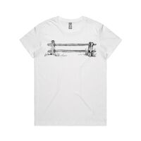 AS Colour - Women's Maple Crew Tee (Regular Fit) Thumbnail