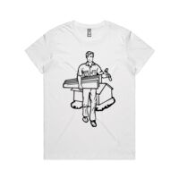 AS Colour - Women's Maple Crew Tee (Regular Fit) Thumbnail