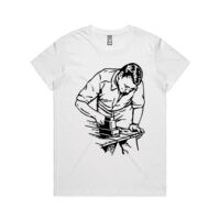 AS Colour - Women's Maple Crew Tee (Regular Fit) Thumbnail