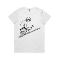 AS Colour - Women's Maple Crew Tee (Regular Fit) Thumbnail
