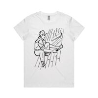 AS Colour - Women's Maple Crew Tee (Regular Fit) Thumbnail