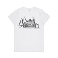 AS Colour - Women's  Maple ORGANIC Tee Thumbnail