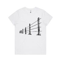 AS Colour - Women's  Maple ORGANIC Tee Thumbnail